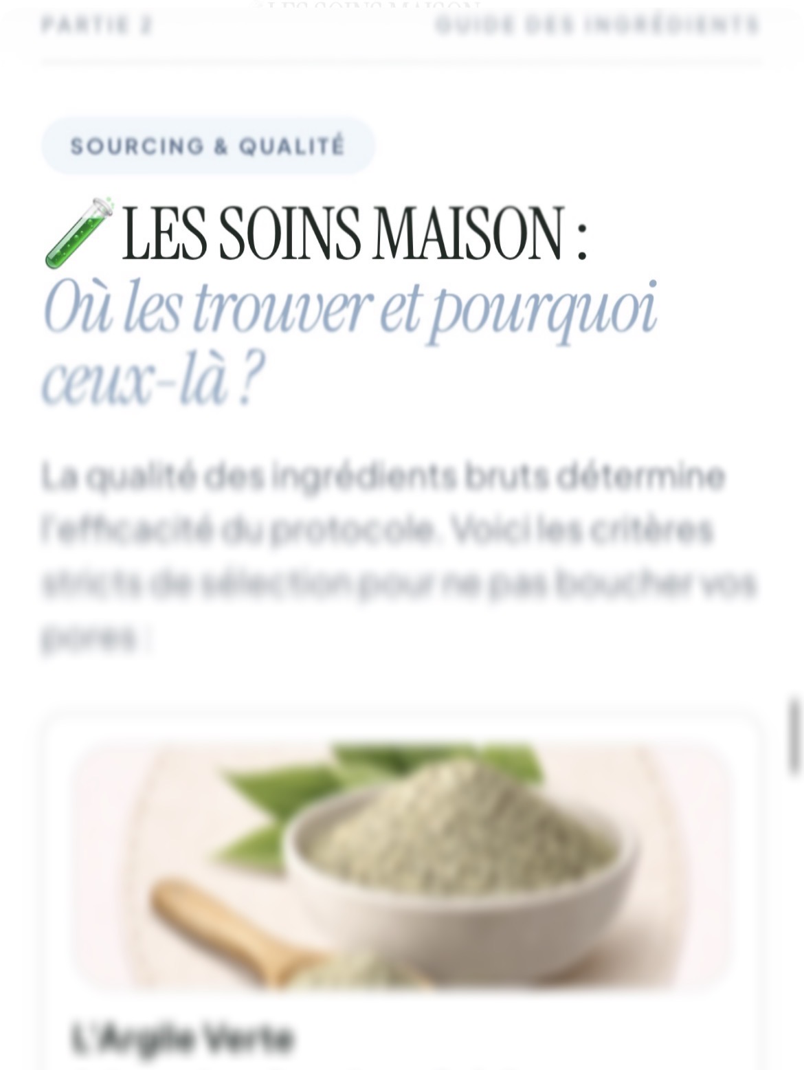 Soins Maisons